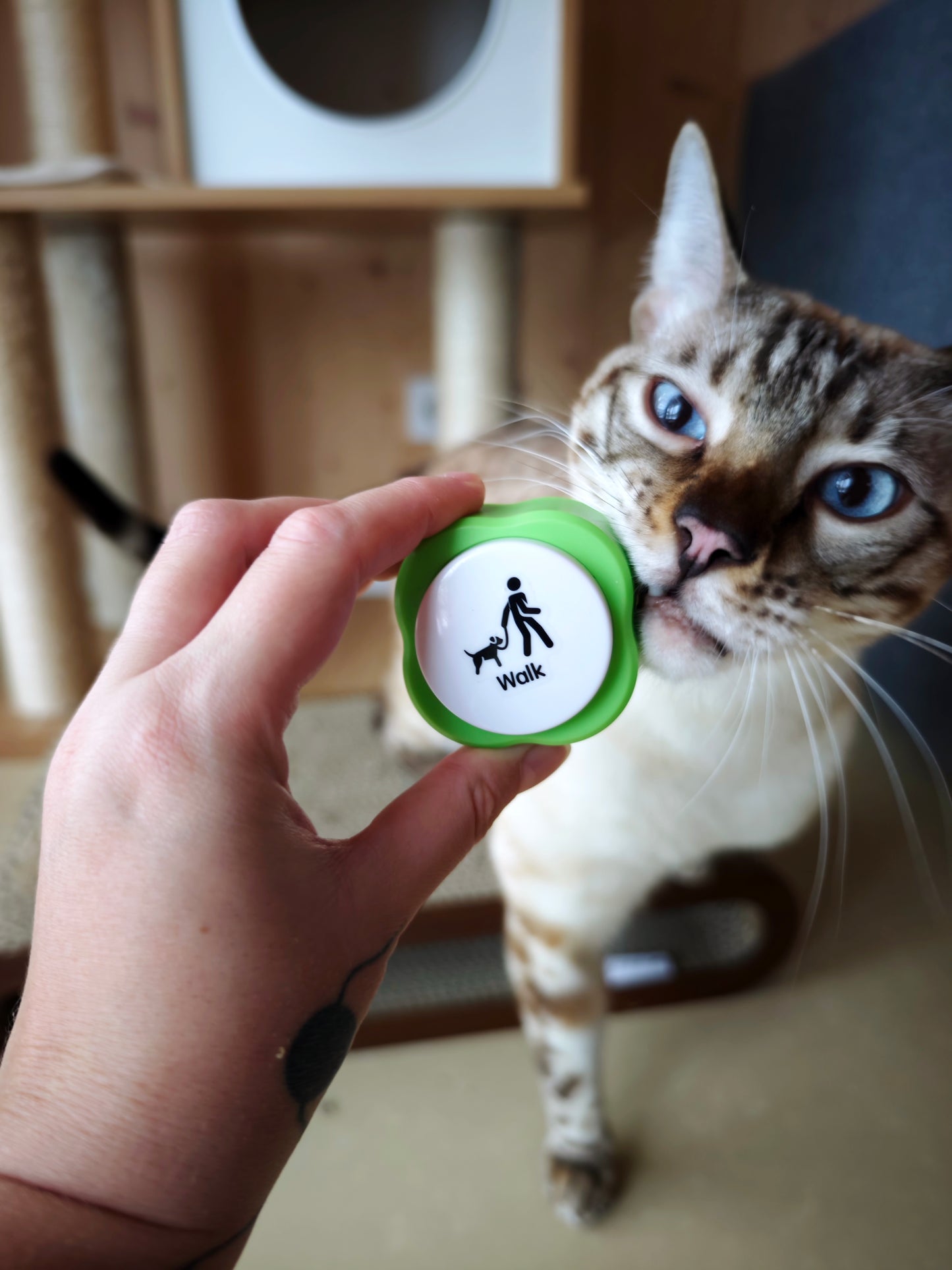 Sada tří mluvících tlačítek